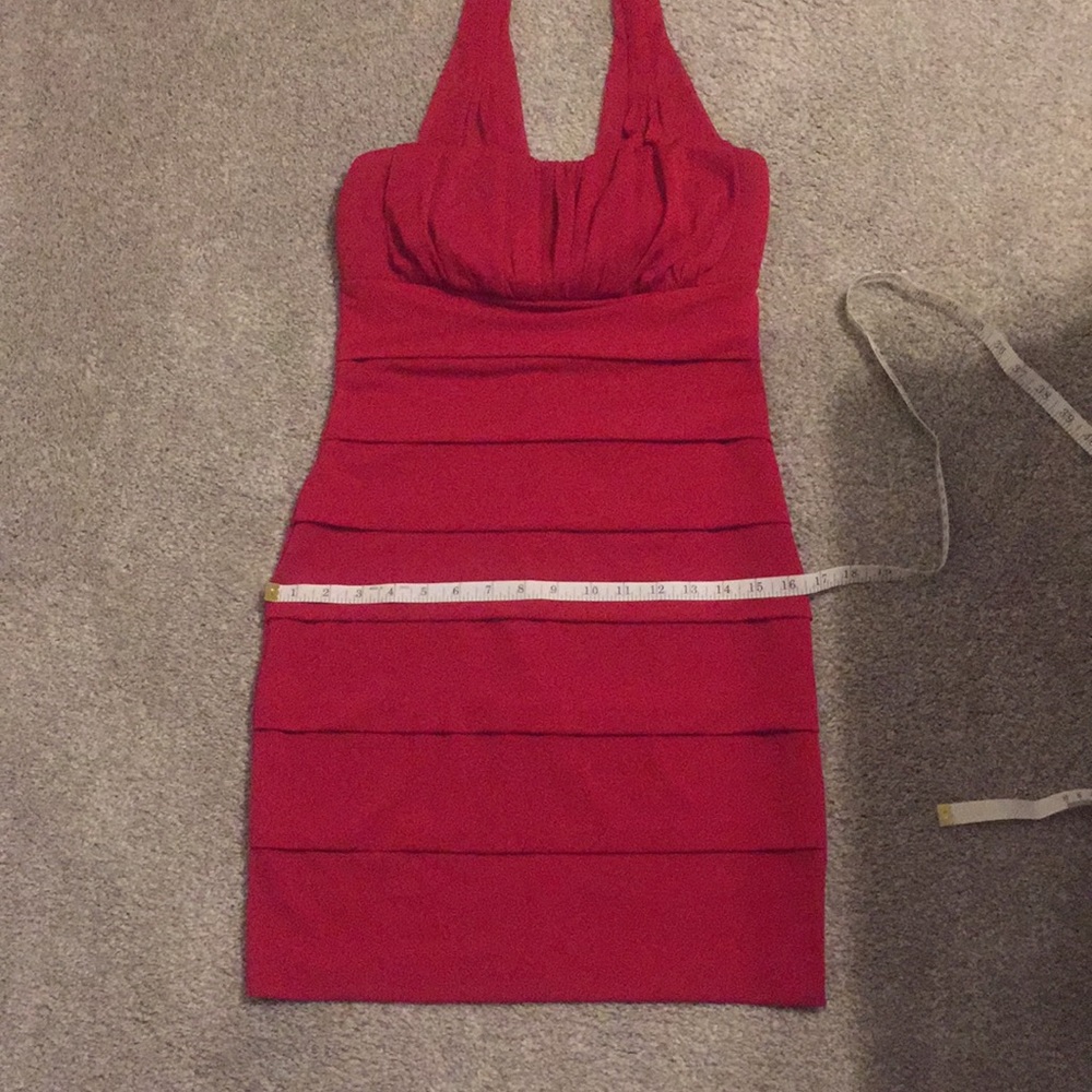 Sweet Storm Tight Red Dress M - Picture 3 of 10